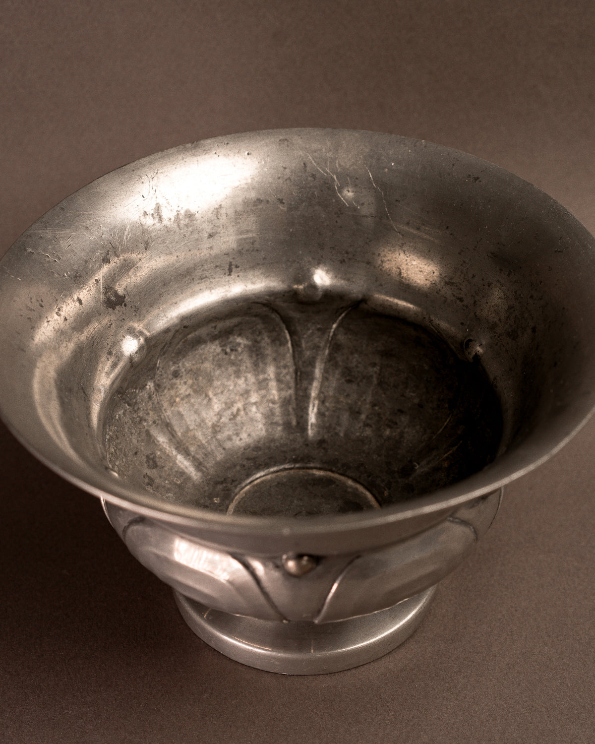 Hertz Ballin Pewter Footed Bowl, Denmark