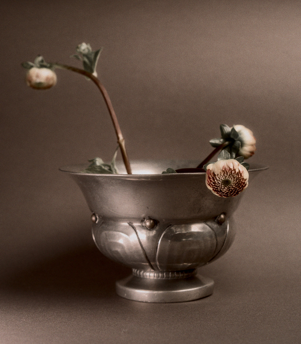 Hertz Ballin Pewter Footed Bowl, Denmark