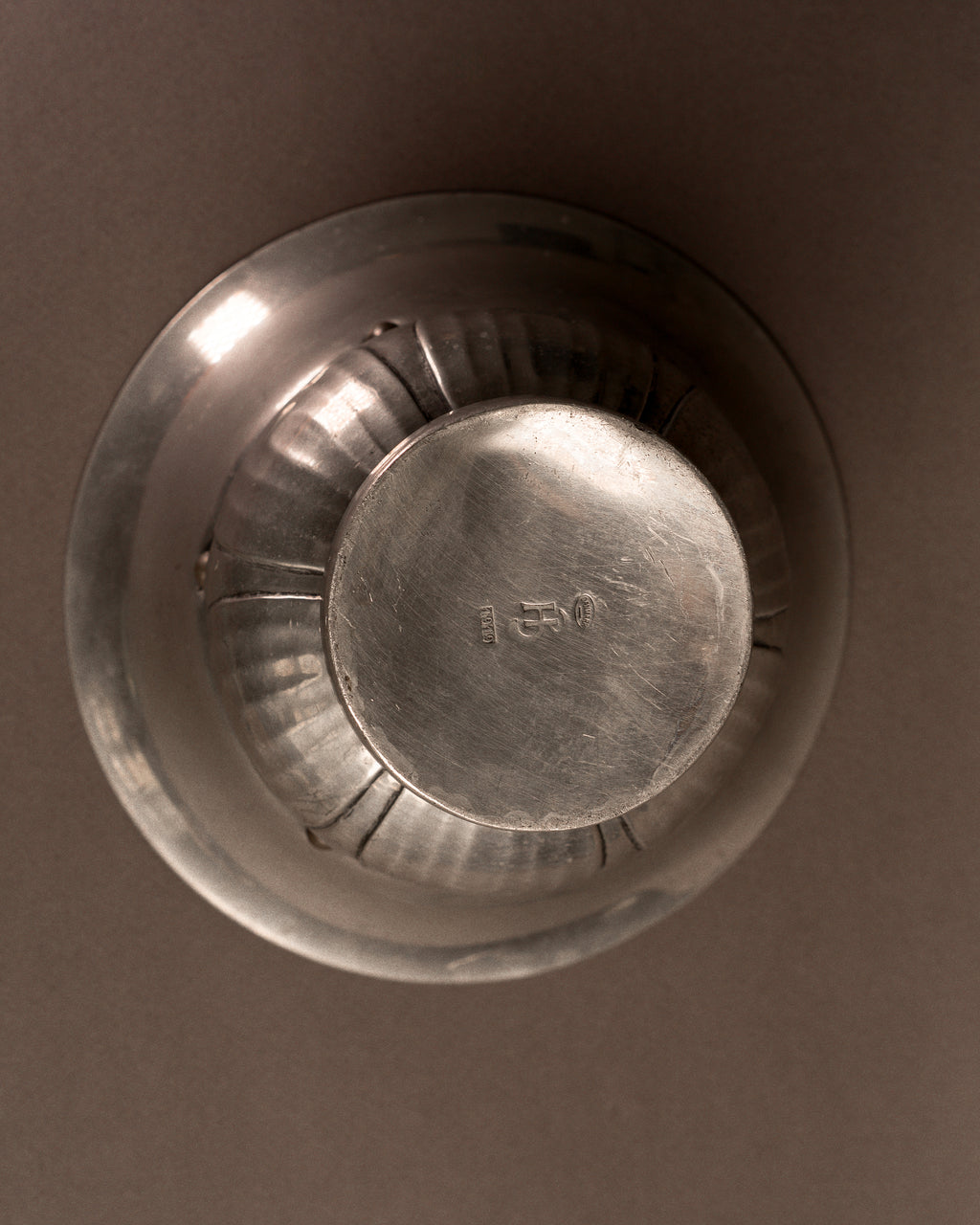 Hertz Ballin Pewter Footed Bowl, Denmark