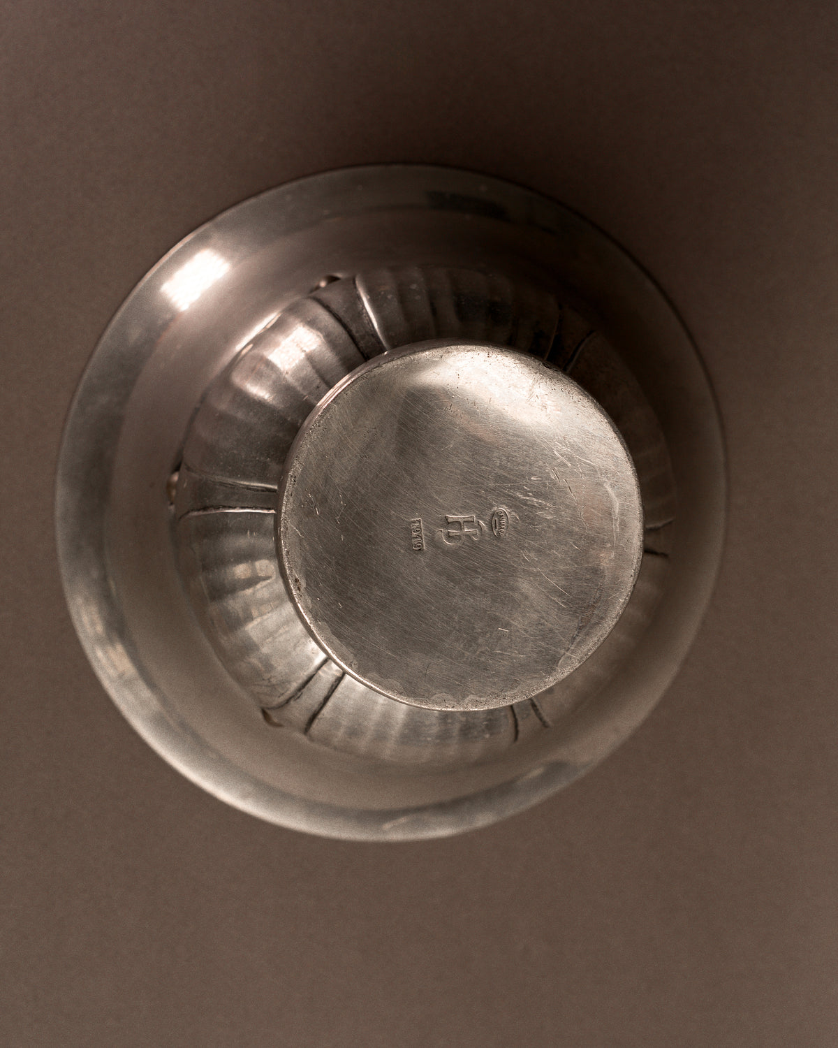 Hertz Ballin Pewter Footed Bowl, Denmark