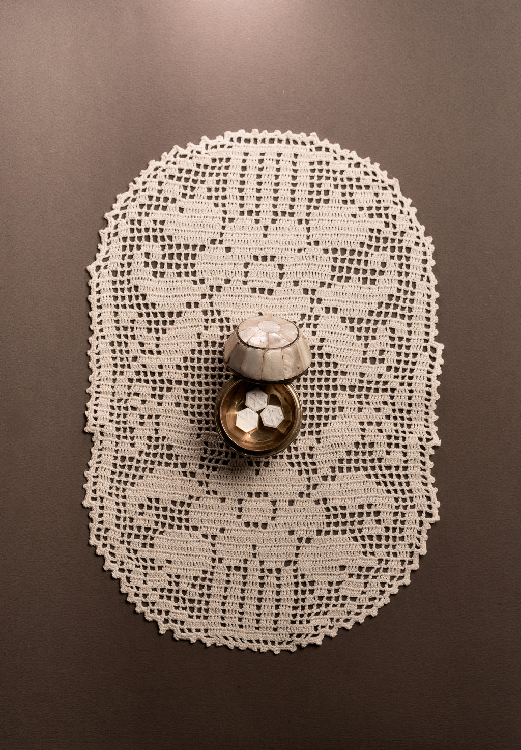 Mother of Pearl Trinket Box