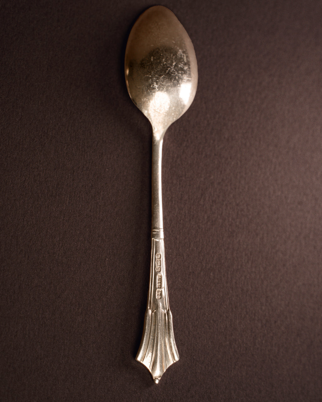 Sterling Silver Coffee Spoons in Bravingtons Case, 1920s
