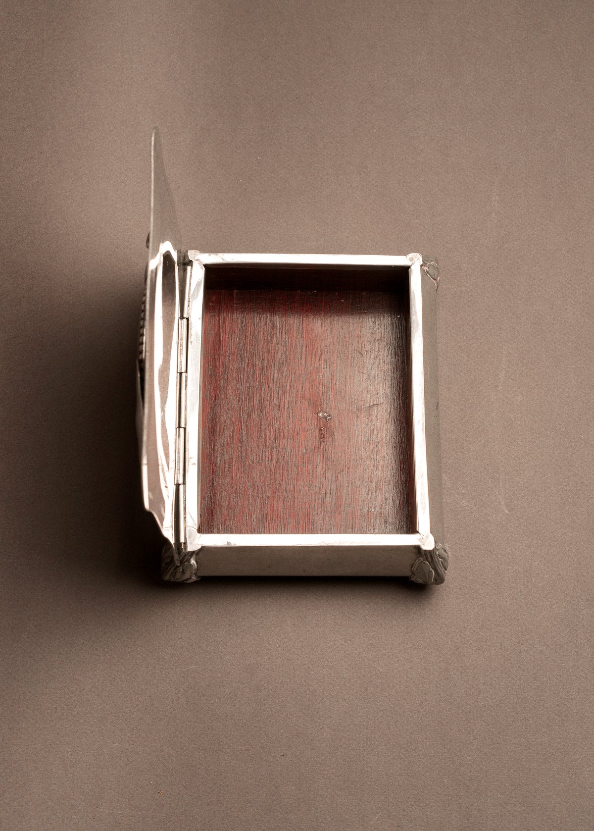 Danish Skønvirke Pewter Box, Early 20th Century
