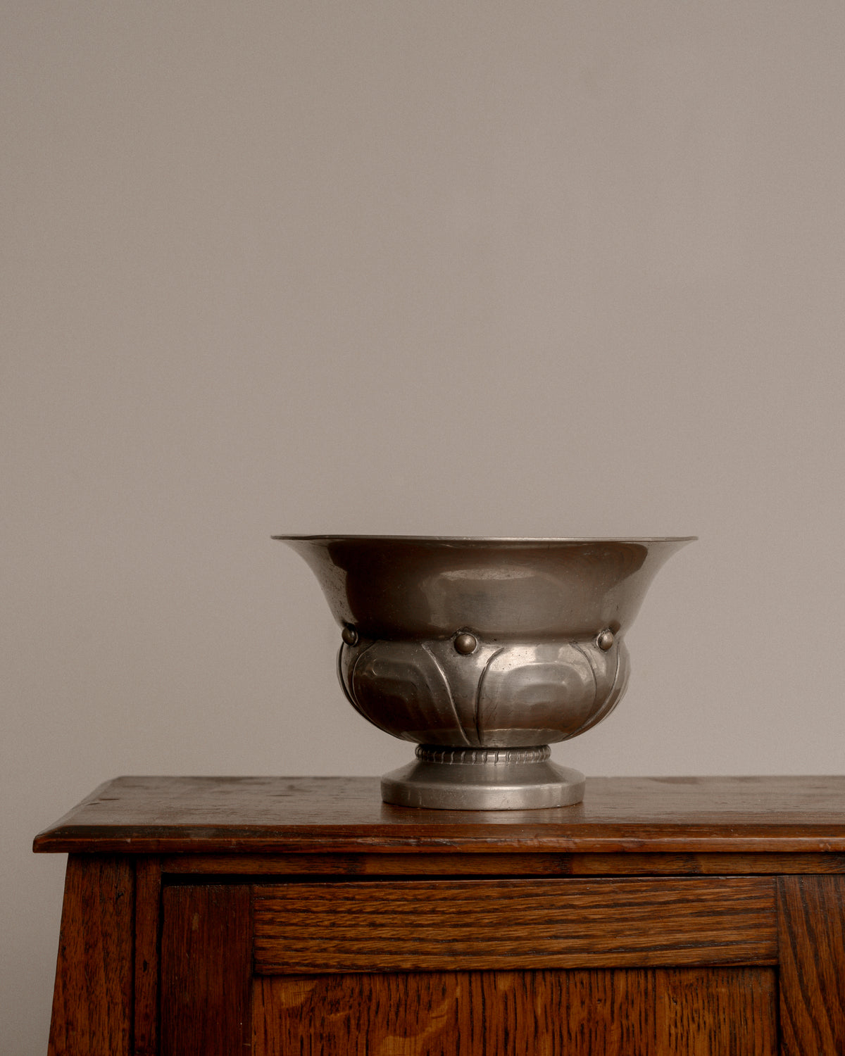 Hertz Ballin Pewter Footed Bowl, Denmark