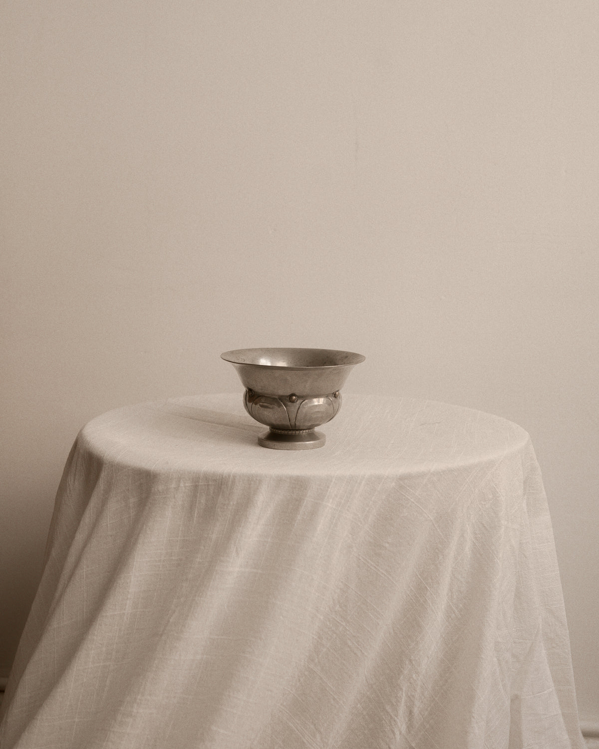 Hertz Ballin Pewter Footed Bowl, Denmark