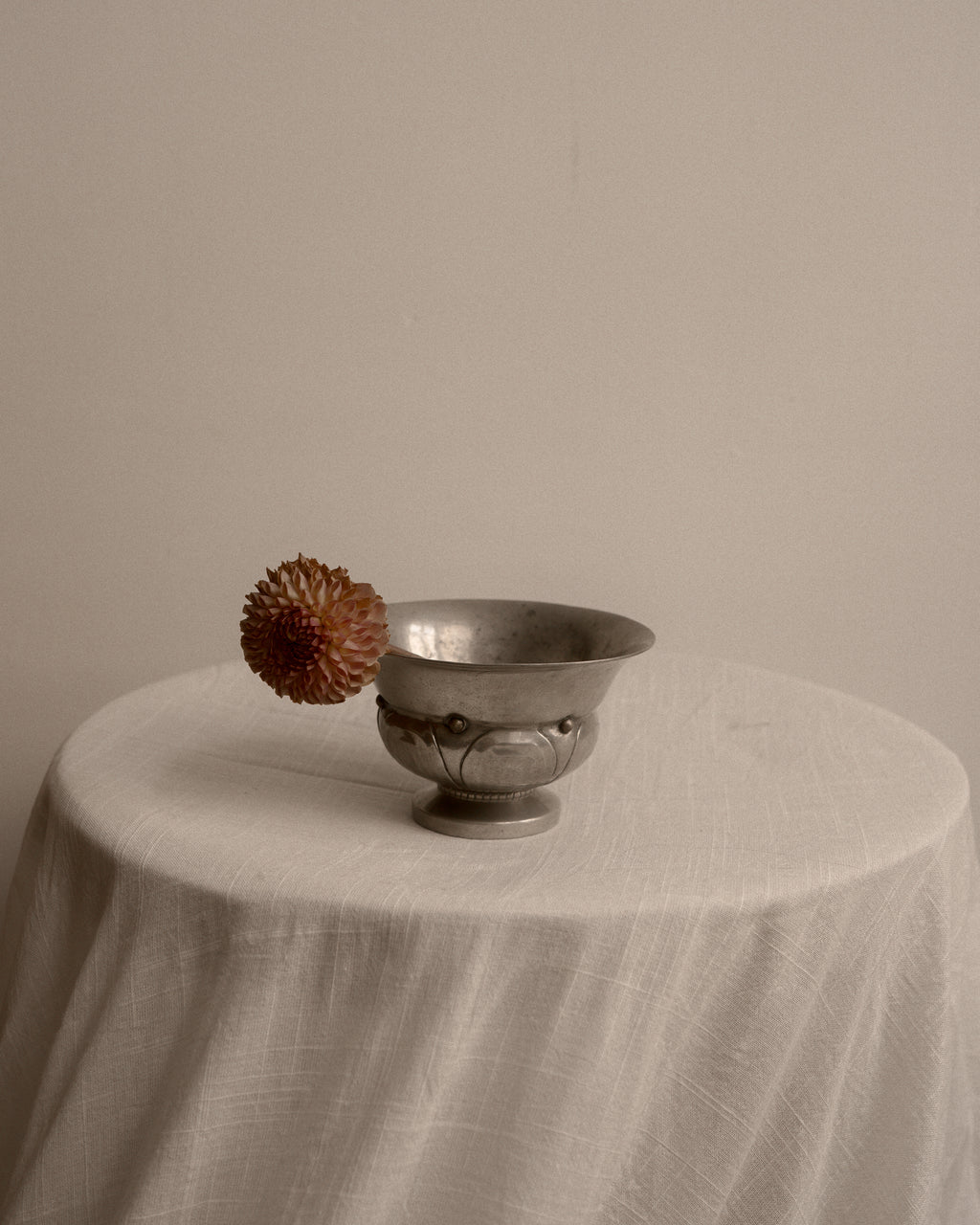 Hertz Ballin Pewter Footed Bowl, Denmark